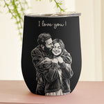 Custom-Couple-Photo-Sketch-Line-Art-Anniversary-Gift-For-Him-Her-Personalized-Wine-Tumbler-2
