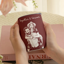 Custom-Couple-Photo-Sketch-Line-Art-Anniversary-Gift-For-Him-Her-Personalized-Wine-Tumbler-4