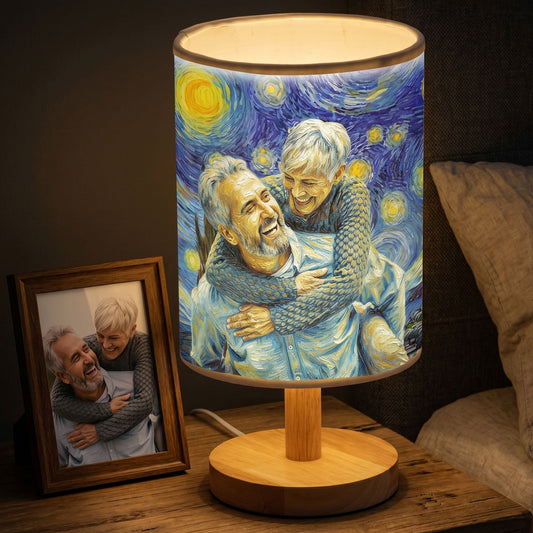 Custom_Couple_Photo_Van_Gogh_Art_Anniversary_Gift_For_Her_Him_Personalized_Fabric_Lamp_1