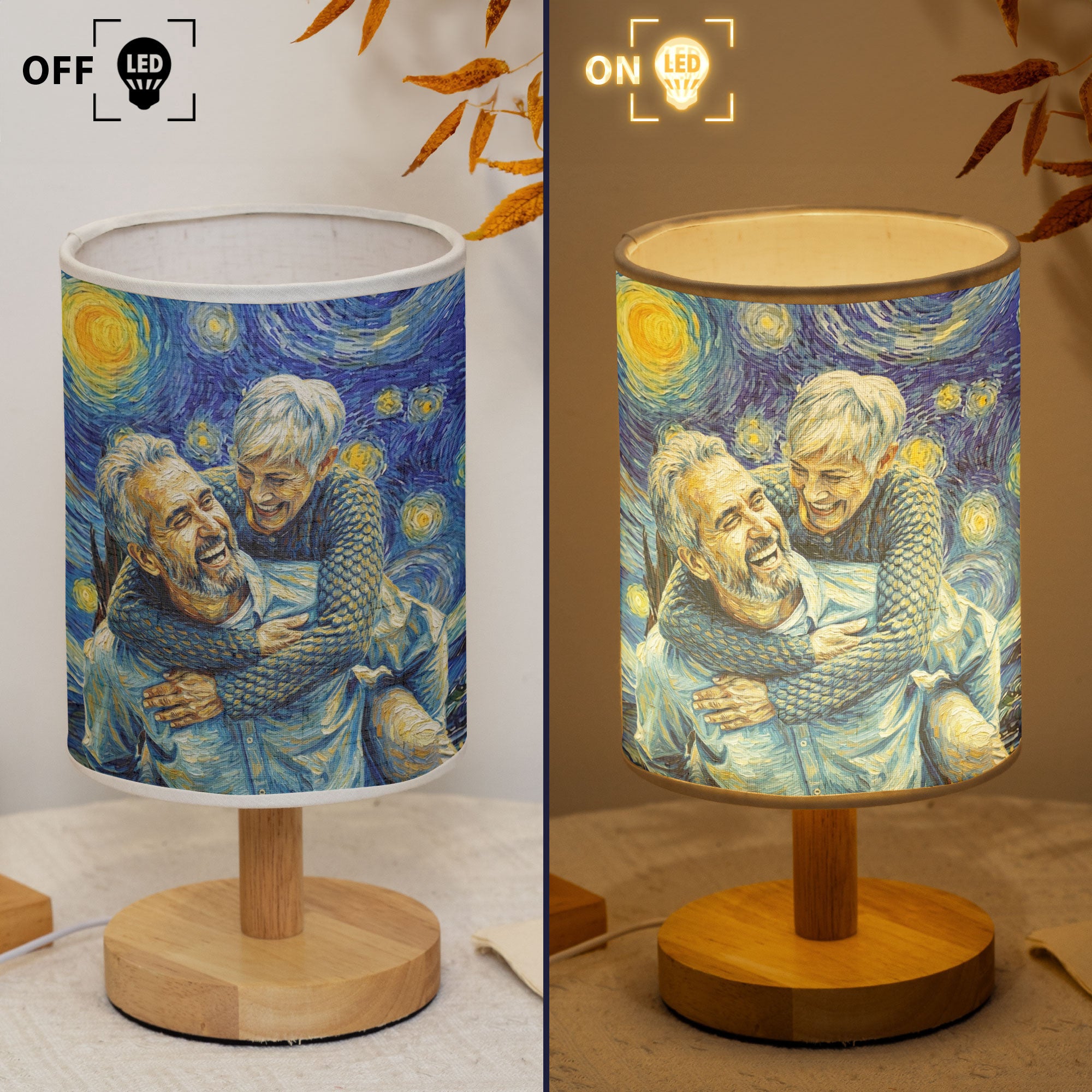 Custom_Couple_Photo_Van_Gogh_Art_Anniversary_Gift_For_Her_Him_Personalized_Fabric_Lamp_4