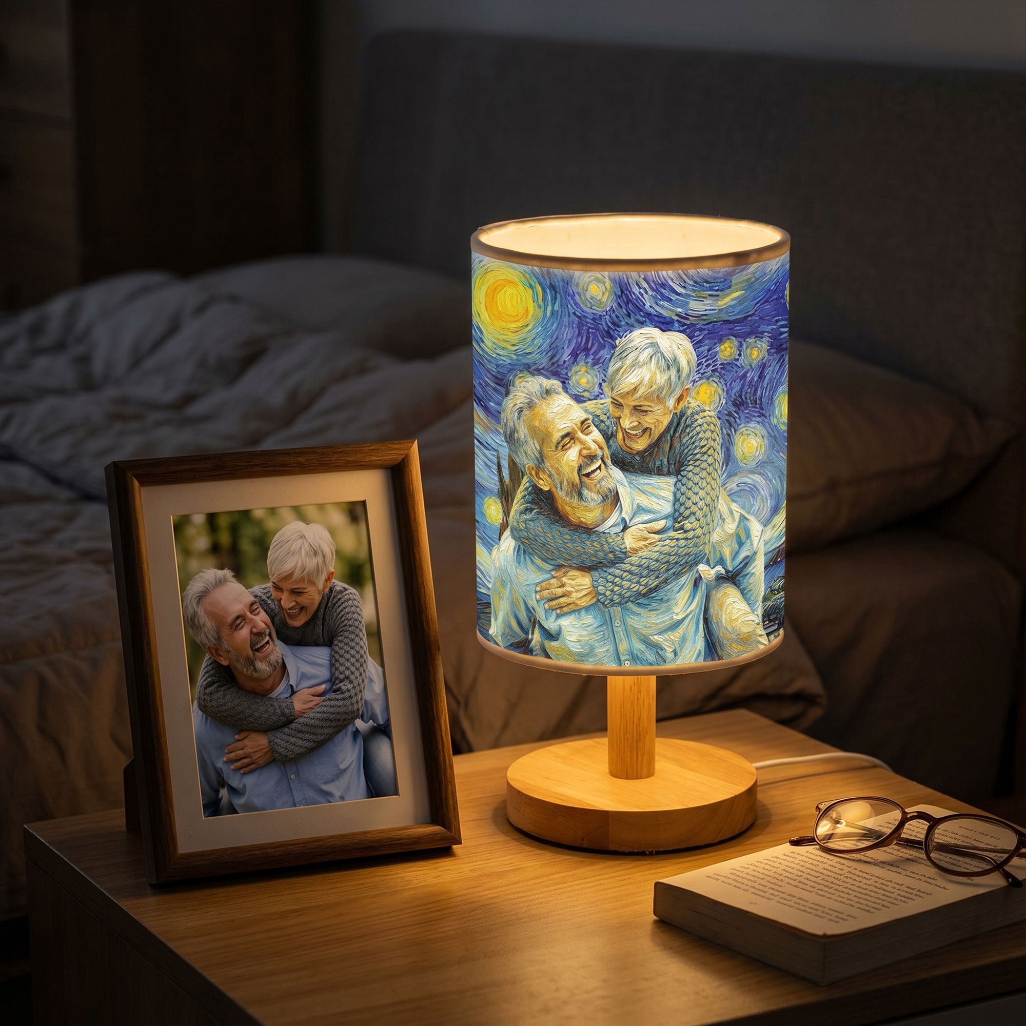 Custom_Couple_Photo_Van_Gogh_Art_Anniversary_Gift_For_Her_Him_Personalized_Fabric_Lamp_5