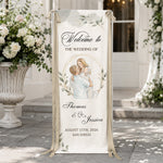 Custom-Couple-Photo-Watercolor-Art-Wedding-Welcome-Sign-Personalized-Welcome-Sign-1