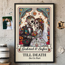 Custom-Couple-Portrait-Day-Of-The-Dead-Till-Death-Do-Us-Part-Personalized-Poster-1
