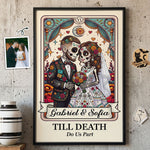 Custom-Couple-Portrait-Day-Of-The-Dead-Till-Death-Do-Us-Part-Personalized-Poster-1