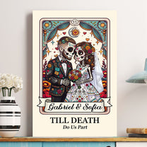 Custom-Couple-Portrait-Day-Of-The-Dead-Till-Death-Do-Us-Part-Personalized-Poster-2