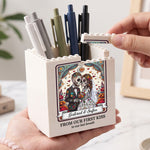 Custom-Couple-Portrait-Till-Death-Do-Us-Part-Day-Of-The-Dead-Personalized-Pen-Holder-2