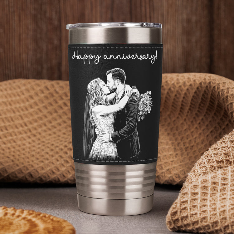 Custom-Couple-Sketch-Line-Art-Anniversary-Gift-Personalized-20oz-Tumbler-4