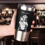Custom-Couple-Sketch-Line-Art-Anniversary-Gift-Personalized-20oz-Tumbler-5