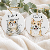 Custom-Cute-Pet-Portrait-Watercolor-Art-Gift-For-Pet-Lovers-Pet-Loss-Gifts-Personalized-Ornament-2