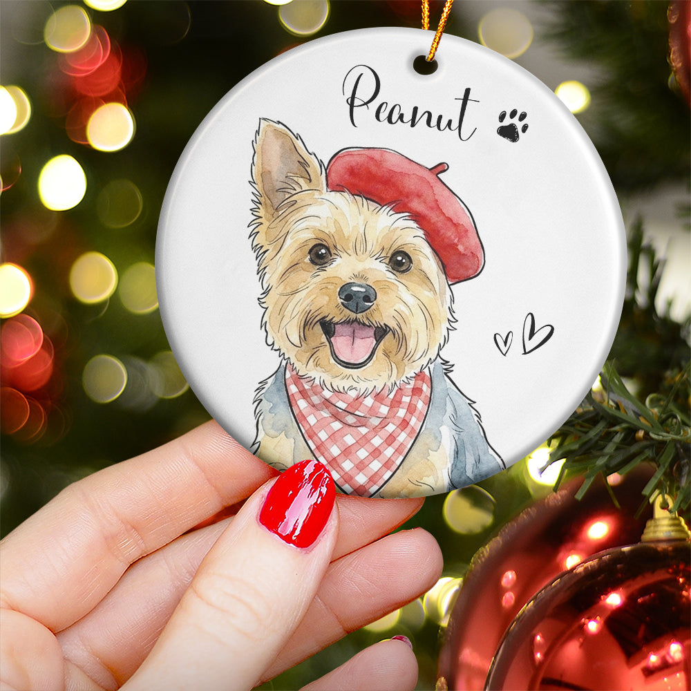 Custom-Cute-Pet-Portrait-Watercolor-Art-Gift-For-Pet-Lovers-Pet-Loss-Gifts-Personalized-Ornament-4