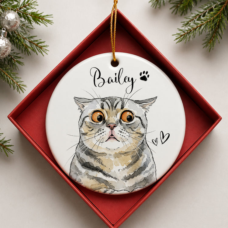 Custom-Cute-Pet-Portrait-Watercolor-Art-Gift-For-Pet-Lovers-Pet-Loss-Gifts-Personalized-Ornament-6