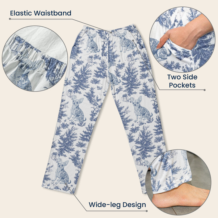 Custom-Dog-Breeds-Toile-De-Jouy-Gift-For-Dog-Mom,-Dog-Dad-Personalized-Lounge-Pants-9