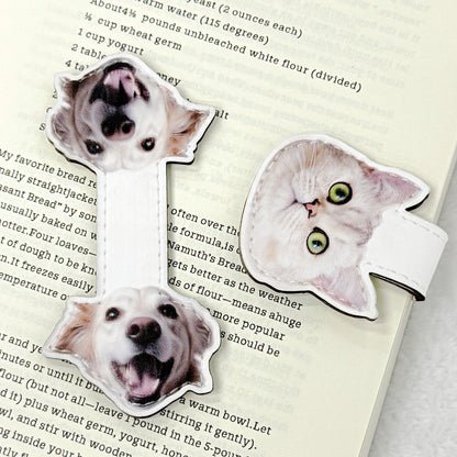 Custom-Dog,-Cat,Pet-Face-Personalized-Leather-Magnetic-Bookmark-3