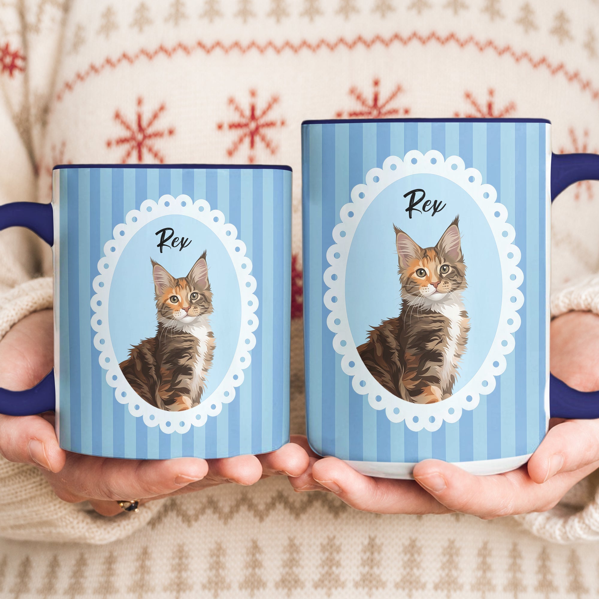 Custom-Dog-Cat-Portrait-Turn-Pet-Photo-Into-Art-Retro-Frame-Personalized-Mug5
