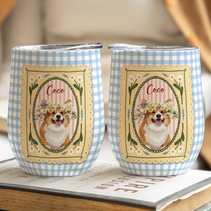 Custom-Dog-Cat-Portrait-Turn-Pet-Photo-Into-Art-Retro-Frame-Personalized-Wine-Tumbler5