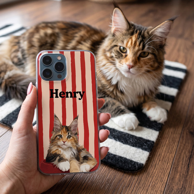 Custom-Dog-Cat-Portrait-Turn-Pet-Photo-Into-Art-Vintage-Retro-Frame-Personalized-Phone-Case2
