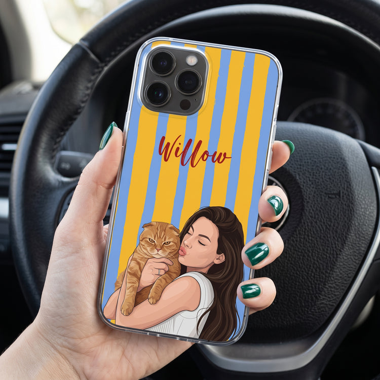 Custom-Dog-Cat-Portrait-Turn-Pet-Photo-Into-Art-Vintage-Retro-Frame-Personalized-Phone-Case3