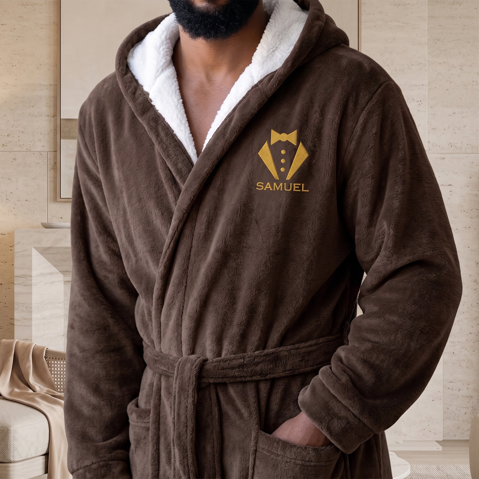 Custom-Elegant-&-Vintage-Monogram,-Best-Man-Groom-Groomsman-Gift-For-Men,-Him-Personalized-Robe-2