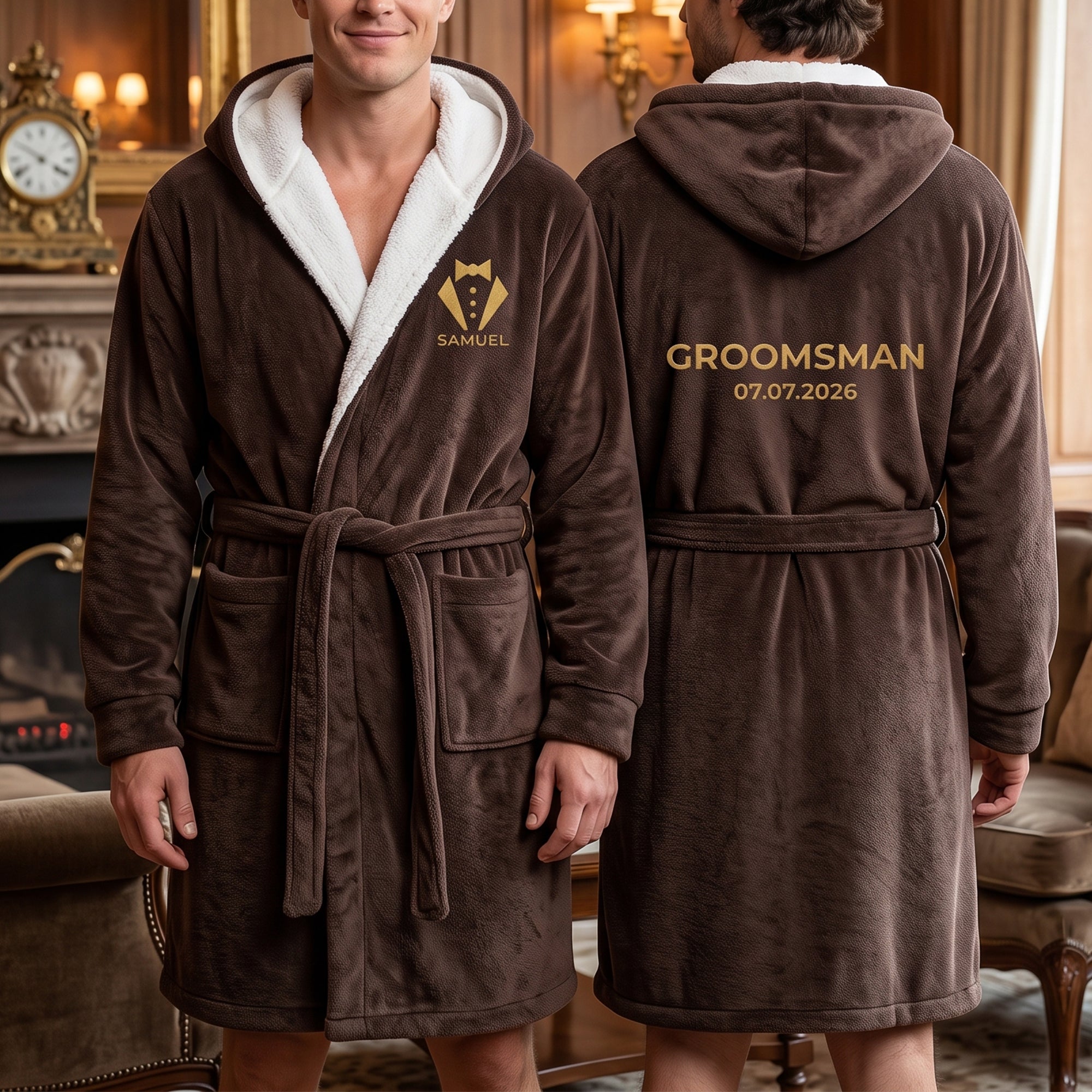 Custom-Elegant-&-Vintage-Monogram,-Best-Man-Groom-Groomsman-Gift-For-Men,-Him-Personalized-Robe-4