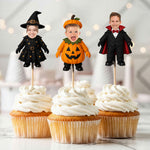 Custom-Face-Baby-Halloween,-Spooky-Birthday-Decor-Personalized-Cupcake-Toppers-1