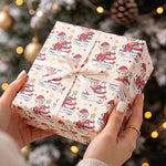 Custom-Face-Baby's-First-Christmas-Personalized-Wrapping-Paper-3