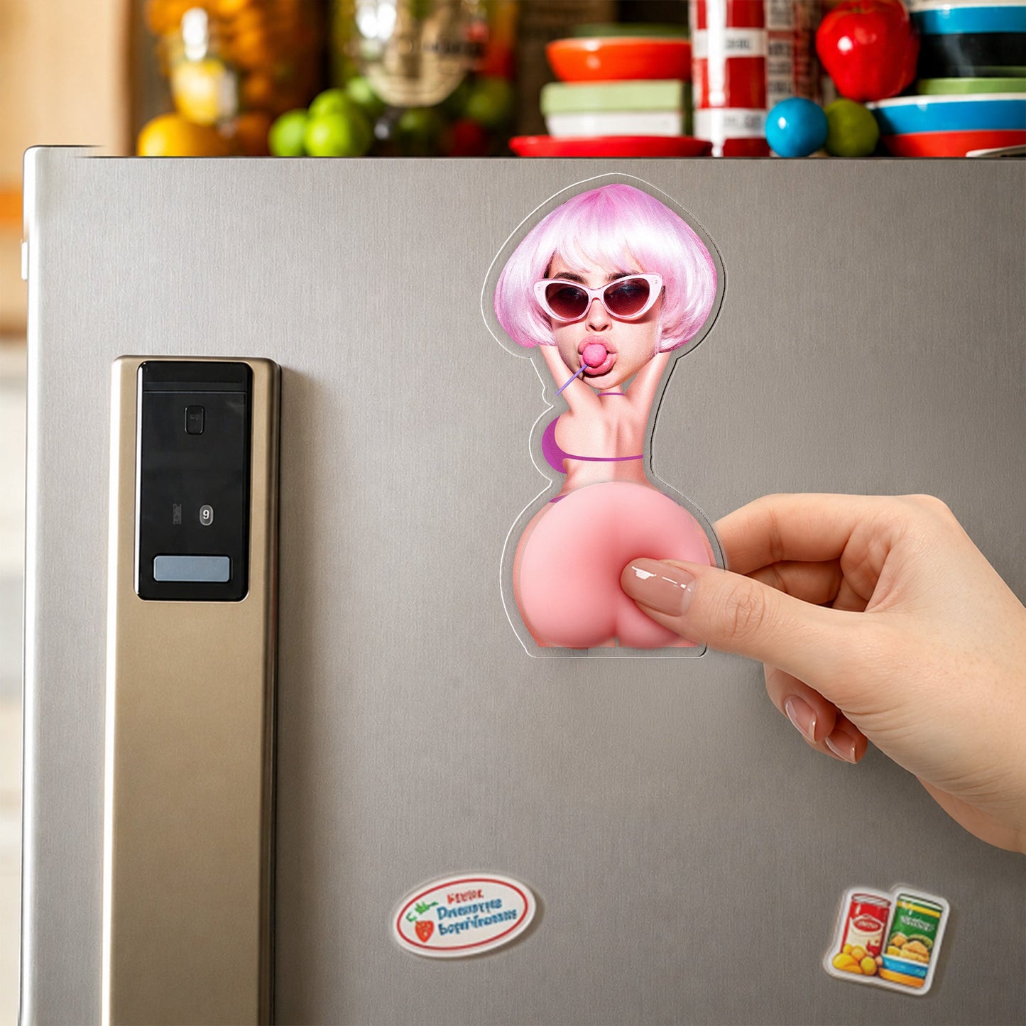 Custom-Face-Funny-Naughty-Gift-For-Husband,-Boyfriend,-Him-Personalized-Fridge-Magnet-2