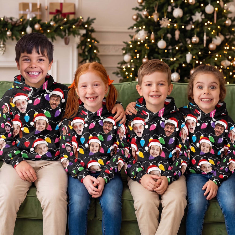 Custom-Face-Led-Lights-Christmas-Family-Silly-Xmas-Party-For-Kids,-Family,-Coworkers-Personalized-Hoodie-2