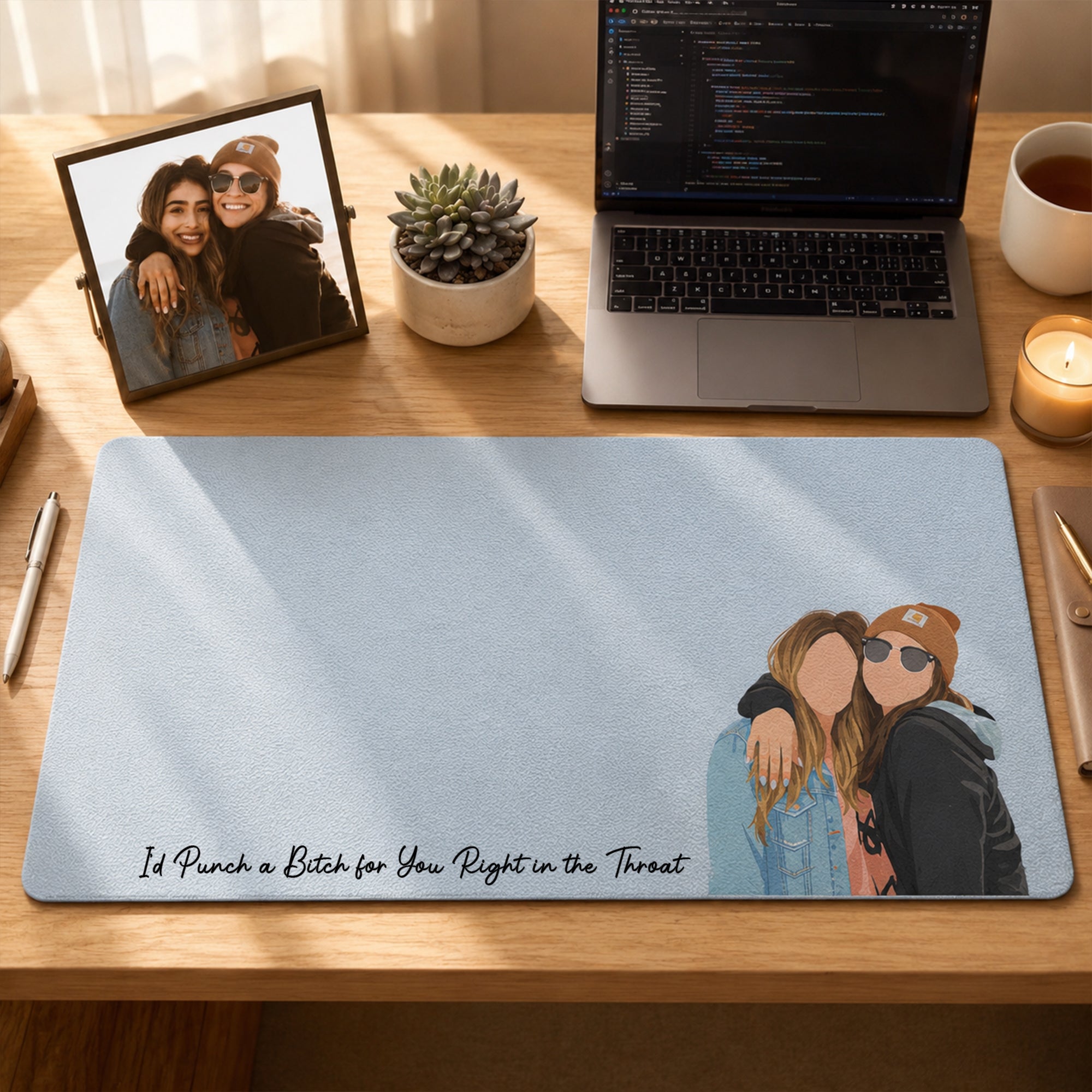 Custom-Faceless-Art-From-Bestie-Photo-Friendship-Gifts-For-Her-Personalized-Desk-Mat-3