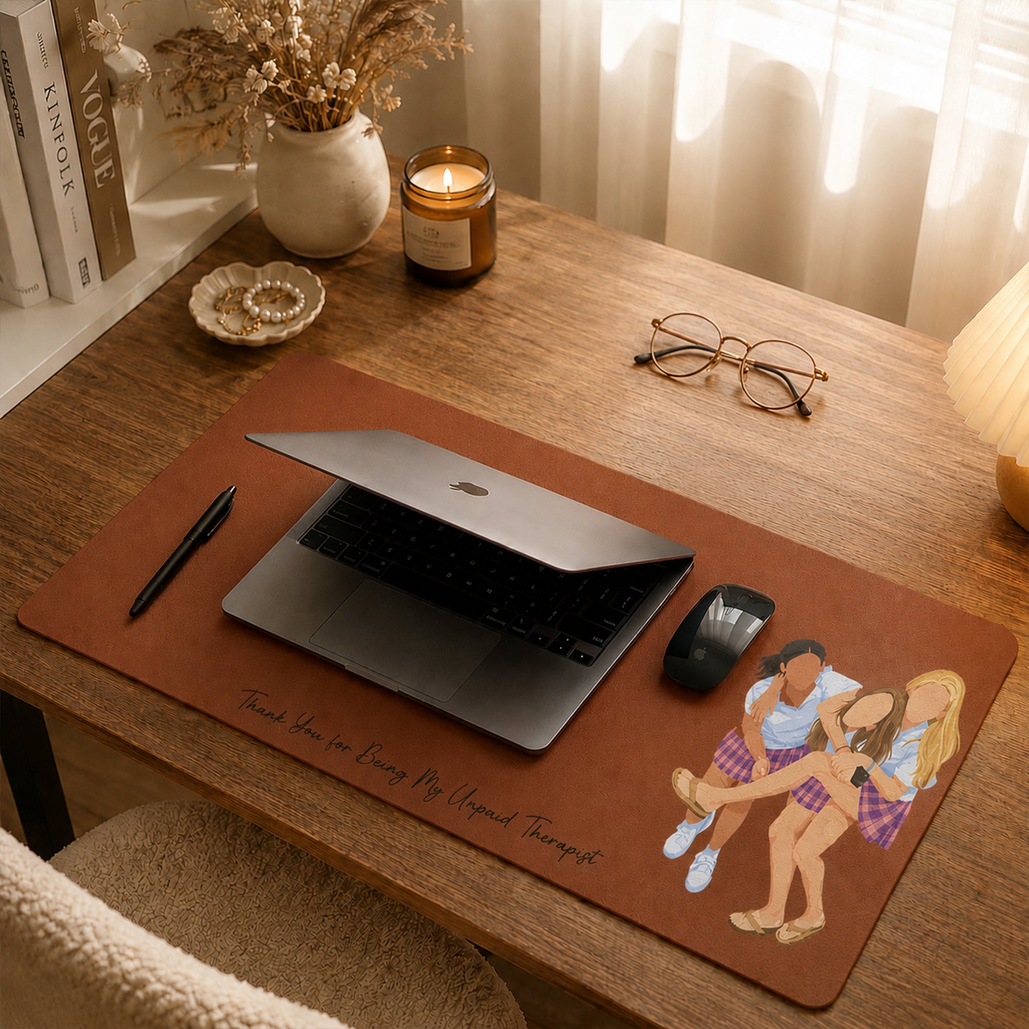 Custom-Faceless-Art-From-Bestie-Photo-Friendship-Gifts-For-Her-Personalized-Desk-Mat-4
