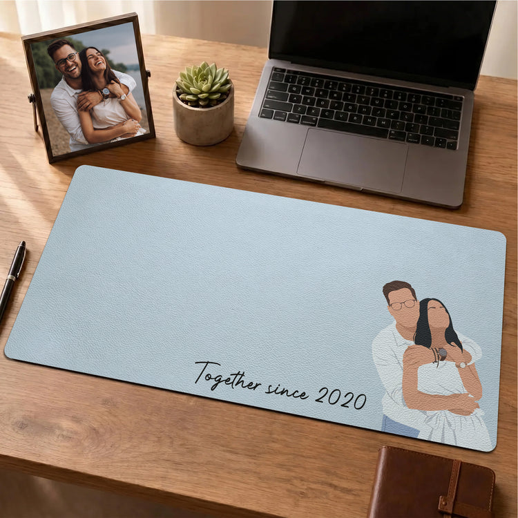 Custom-Faceless-Couple-Photo-Gift-For-Him,-Her-Personalized-Desk-Mat-4