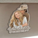 Custom-Faceless-Portrait-Car-Ornament,-Anniversary-Gifts-For-Him,-Her-Personalized-Car-Visor-Clip-3