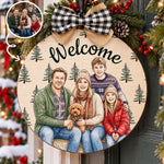 Custom-Family-Name-And-Photo-Watercolor-Art-Christmas-Decor-Personalized-Wood-Sign-1