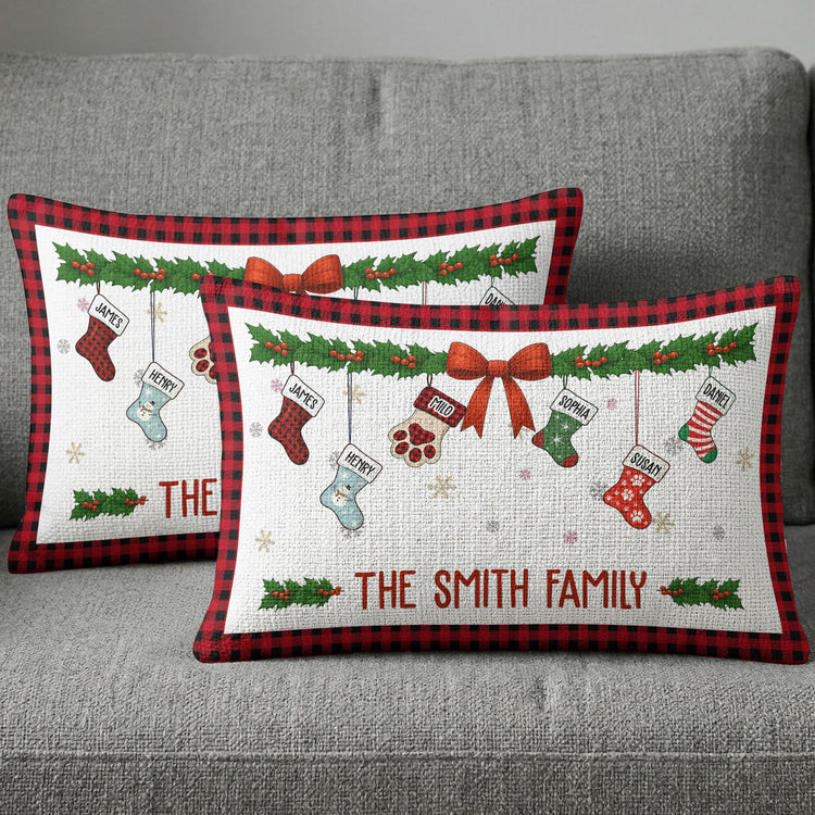 Custom-Family-Name-Christmas-Home-&-Living-Personalized-Pillow-Cover-1