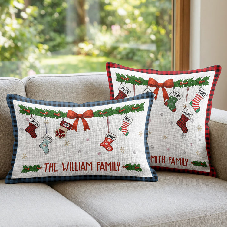 Custom-Family-Name-Christmas-Home-&-Living-Personalized-Pillow-Cover-3