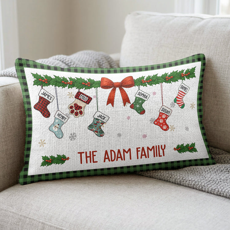 Custom-Family-Name-Christmas-Home-&-Living-Personalized-Pillow-Cover-4