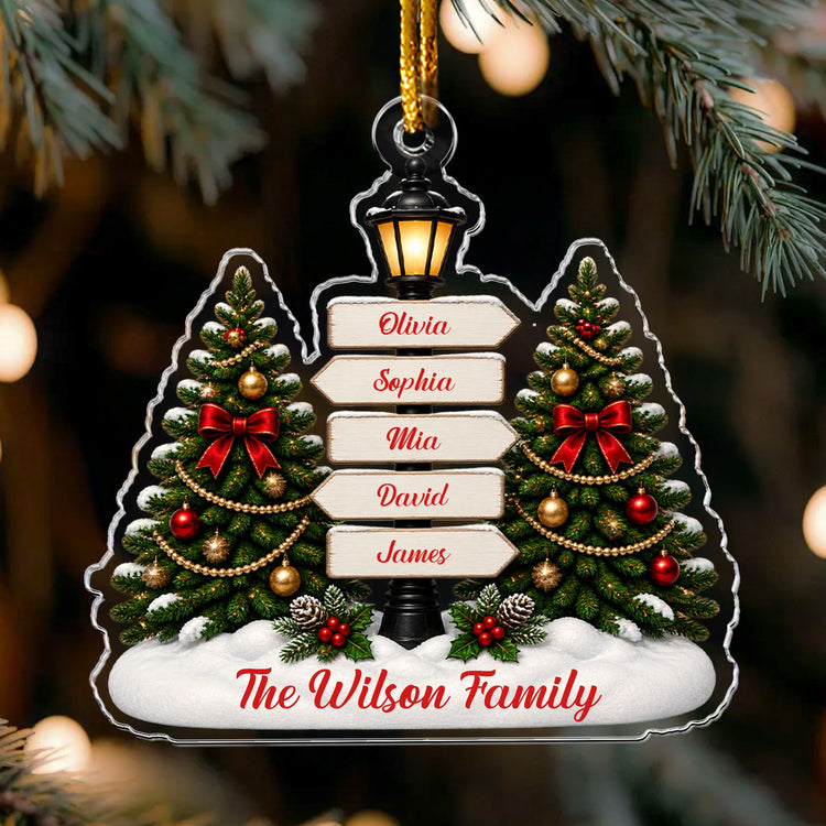 Custom-Family-Name-Christmas-Signpost-Gift-For-Family-Personalized-Ornament-1