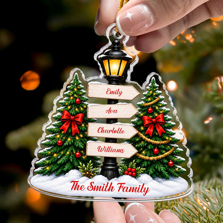 Custom-Family-Name-Christmas-Signpost-Gift-For-Family-Personalized-Ornament-2