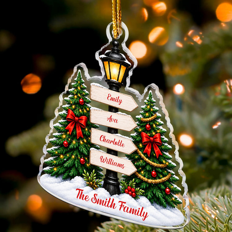 Custom-Family-Name-Christmas-Signpost-Gift-For-Family-Personalized-Ornament-3