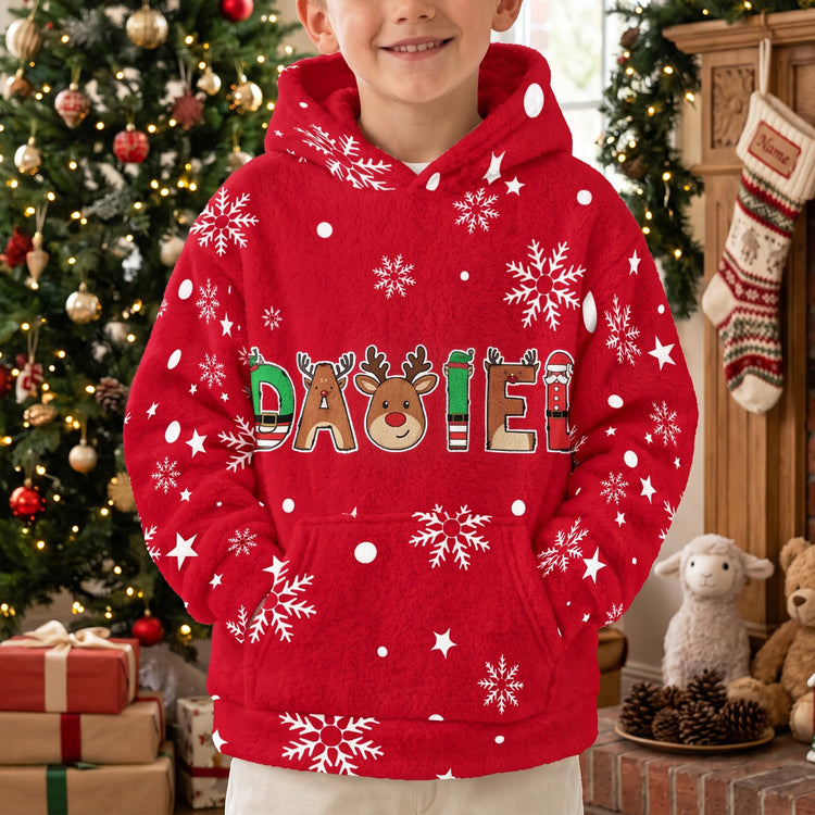 Custom-Family-Name-Elf-Santa-Letter-For-Kids,-Family,-Bulk-Gifts-Personalized-Hoodie3