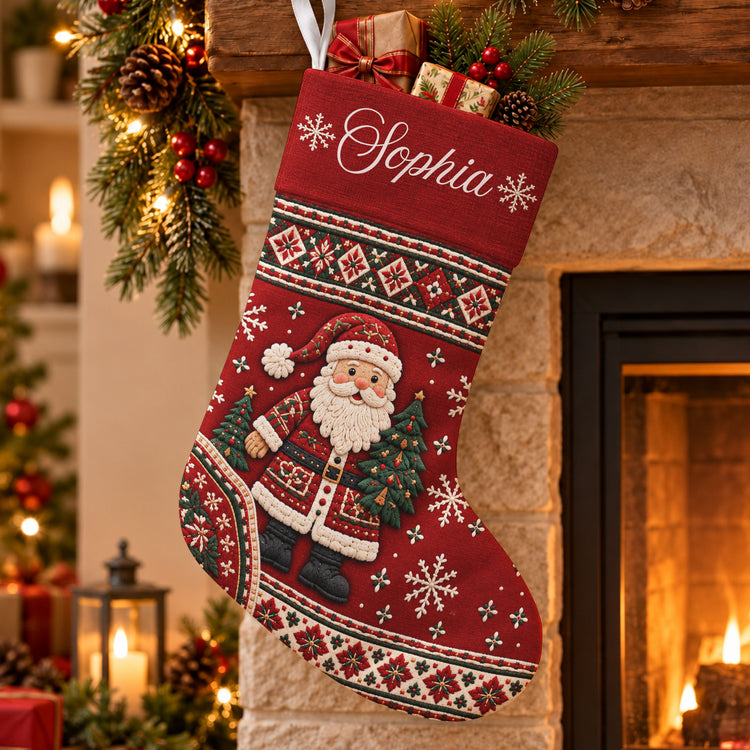 Custom-Family-Name-Ugly-Pattern-Christmas-Decor-Personalized-Stocking-4