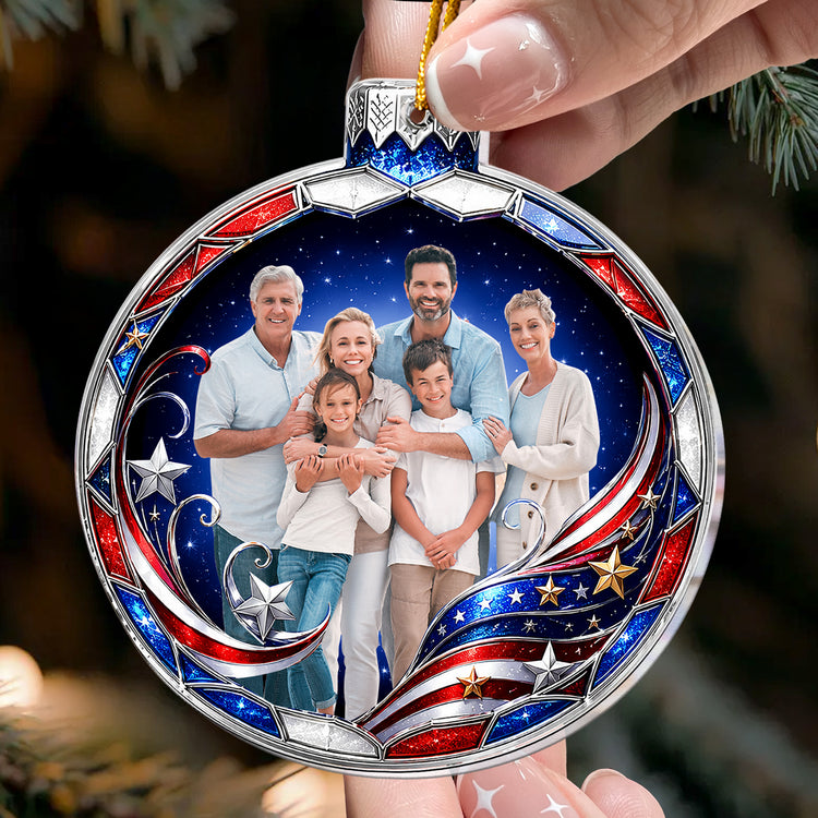 Custom-Family-Photo-Ball-Usa-Patriotic-Keepsake-Gifts-Personalized-Ornament-3
