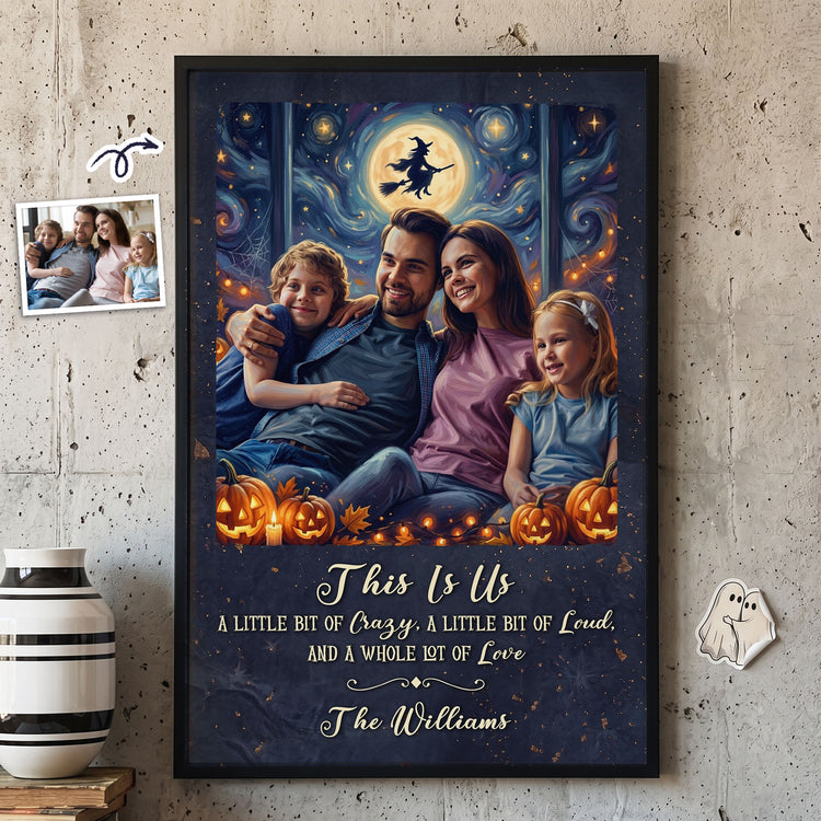 Custom-Family-Photo-Halloween-Personalized-Poster-1