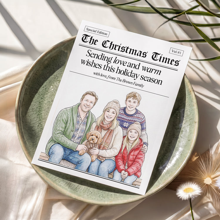 Custom-Family-Photo-Watercolor-Sending-Love-&-Warm-Wishes-Personalized-Card