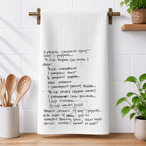 Custom-Family-Recipe,-Mom-Grandma-Handwriting-Recipe-Towels,-Heirloom-Gift-Personalized-Kitchen-Towel-2