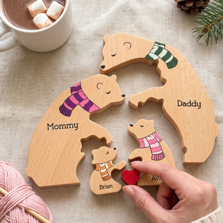 Custom-Family-Wooden-With-Scarf-Christmas-Gifts-For-Her-Him-Personalized-Puzzle-3