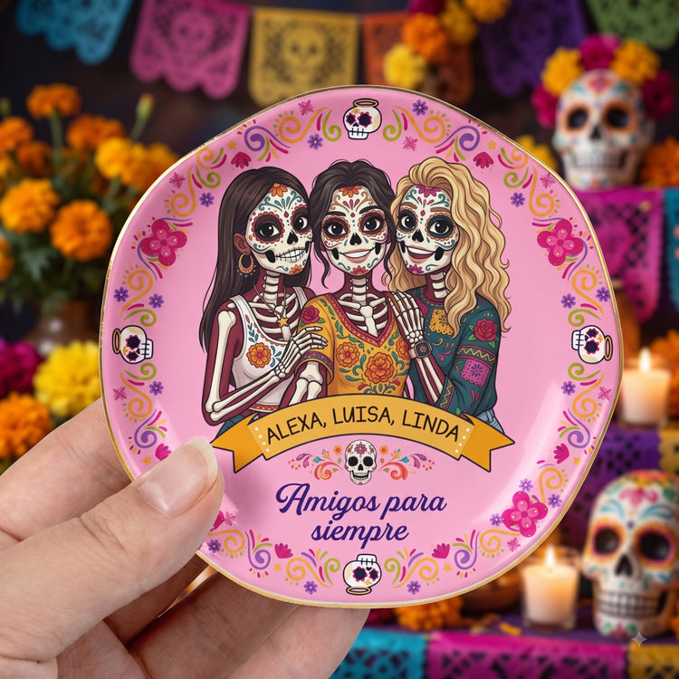 Custom-Foto-Amigas-Por-Siempre-Regalo-De-Gracias-Para-Amiga-Personalized-Jewelry-Dish3