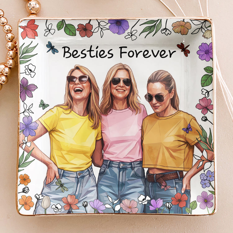 Custom-Friends-Besties-Portrait-Friendship-Gifts-For-Her-Personalized-Jewelry-Dish-2