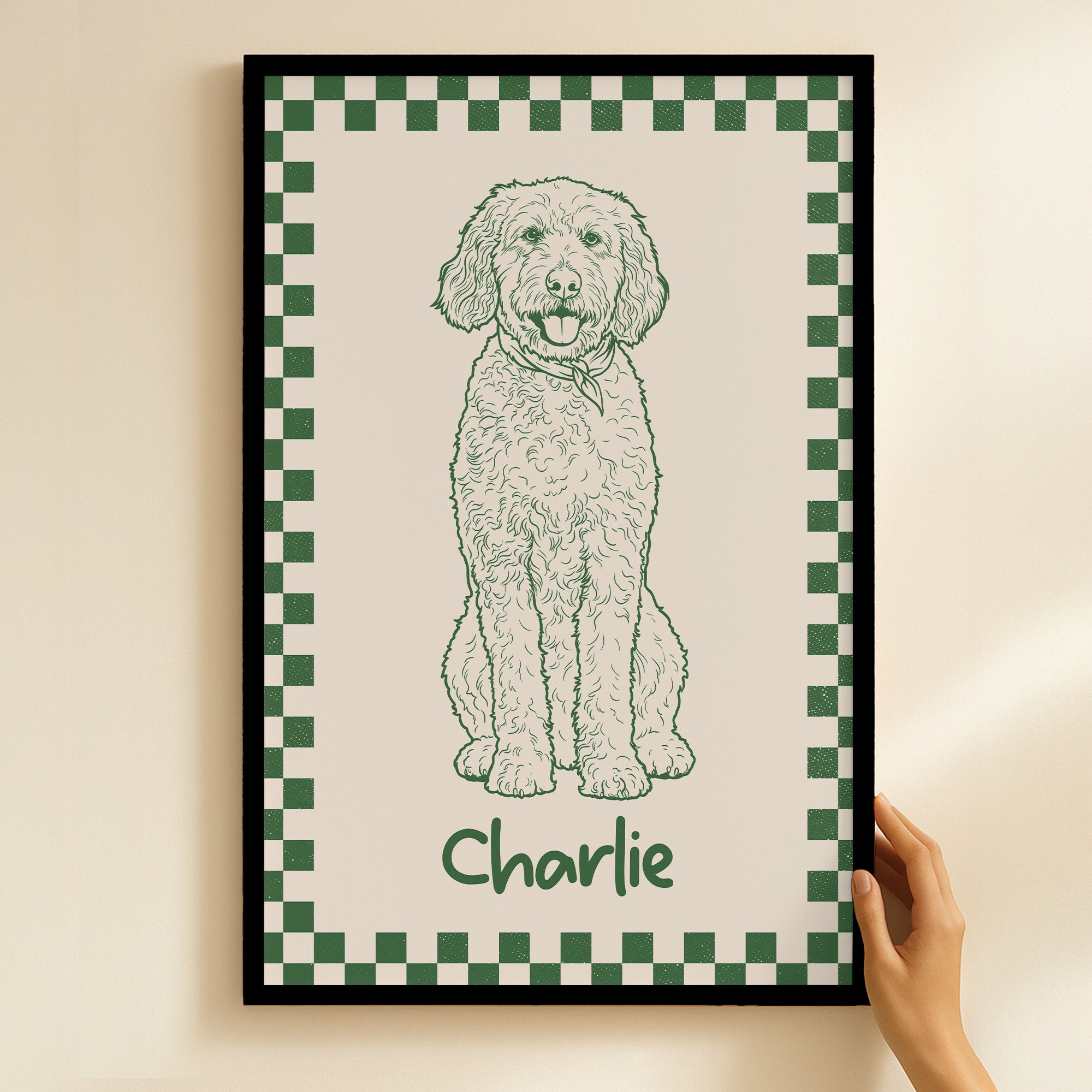 Custom-Funky-Pet-Portrait-Retro-Pet-Prints-Gift-Personalized-Poster-3