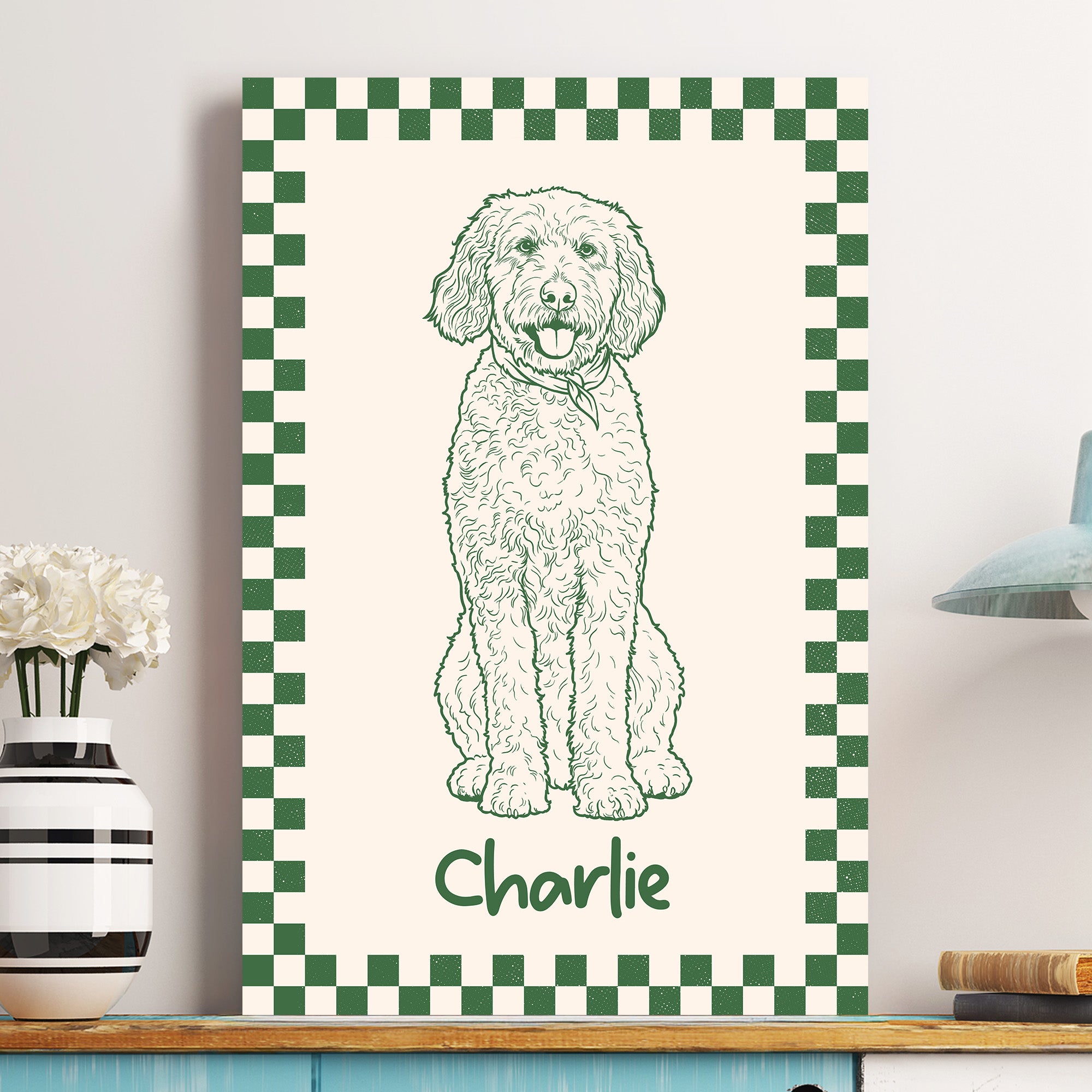 Custom-Funky-Pet-Portrait-Retro-Pet-Prints-Gift-Personalized-Poster-5