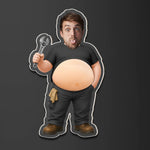 Custom-Funny-3D-Belly-Squishy-Gifts-For-Coworker,-Him,-Dad,-Papa,-Exchange-Gift-Personalized-Fridge-Magnet-4